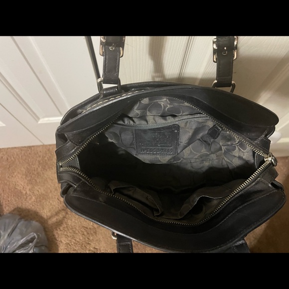 Coach leather satchel style bag - Picture 2 of 5